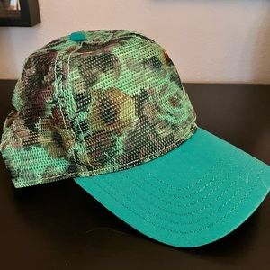 Prana Finley Trucker SnapBack O/S emerald waters